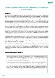Involve a trusted family member or friend in your care. Document Access For Refugees And Migrants From Venezuela To Covid 19 Vaccines In Rmrp Countries