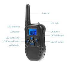 Colpet Dog Training Collar Rechargeable Remote 330 Yards Electronic Collar With Beep Vibration Shock For T Dog Training Collar Training Collar Dog Training
