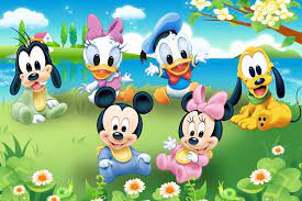 Baby Disney Personajes Wallpaper Hd Mickey Mouse Minnie Deisy Donald Pluto Goofy Imagenes Desktop Bac Mickey Mouse Wallpaper Baby Disney Characters Baby Mickey