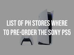 Maybe you would like to learn more about one of these? List Of Retailers Where To Pre Order The Sony Playstation 5 In The Philippines