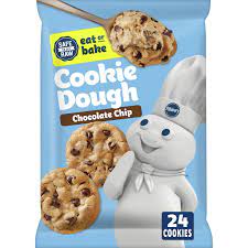 More buying choices $10.50 (2 new offers) pillsbury mini chocolate chip cookies, pack of 6. Pillsbury Ready To Bake Chocolate Chip Cookie Dough 24 Ct 16 Oz Walmart Com Walmart Com