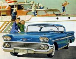 Image result for Fathom Blue 1958 Chevrolet