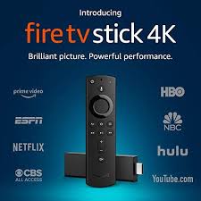 Fire Tv Stick 4k With All New Alexa Voice Remote Streaming Media Player Fire Tv Stick Tv Stick Amazon Fire Tv Stick