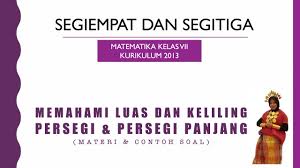 Kali ini kita akan membahas materi matematika untuk siswa smp baik kelas 7 kelas 8 maupun kelas 9 secara lengkap yang disajikan dalam bentuk garis besar materi. Bangun Datar Online Pdf Worksheet
