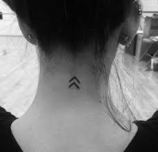 As with any other tattoo, the size of the design will influence the ideal placement. Arrow Tattoo On Tumblr Subtle Tattoos Inspirational Tattoos Chevron Tattoo