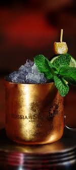 Enjoy A Moscow Mule In An Icy Cold Copper Mug At Red Square Moscow Mule Made W Russian Standard Vodka Fresh L Ginger Beer Fresh Lime Copper Mugs