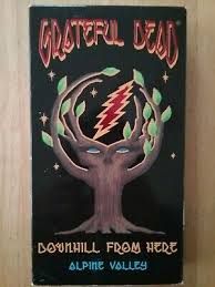 Grateful Dead Downhill From Here Alpine Valley VHS Tape Live | eBay