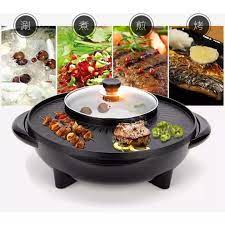 Will recommend you guys to visit this place. 2 In 1 Malaysia Plug Korean Bbq Grill Steamboat Hot Pot Shabu Roast Fry Pan Lazada