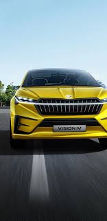 1440x2960 2019 Skoda Vision Iv Concept Concept Car Wallpaper Concept Cars Car Wallpapers Skoda