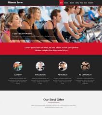 Html Fitness Website Template Simple Website Templates Website Template Free Website Templates