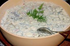 Sahne Heringsstipp Rezept Rezepte Heringsalat Marinierter Hering