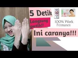 Itu dikarenakan kebanyakan tidak terdapat keterangan depkes yang valid. Cara Memutihkan Kulit Wajah Dan Seluruh Tubuh Modal 15 Rb 5 Detik Langsung Putih Ninasha Youtube Youtube Tubuh Pemutih