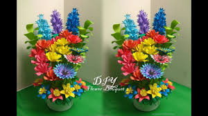 Maybe you would like to learn more about one of these? How To Make Paper Flower Bouquet Paper Rose Flower Bouquet Floral Deco Paper Flowers Paper Roses Flower Crafts