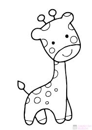 Dibujos De Jirafas Para Colorear