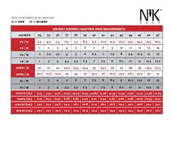 shoe sizing conversion chart all genders nik kacy