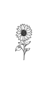 Sunflower My Sunflower Drawing Drawings Sunflower Tattoos