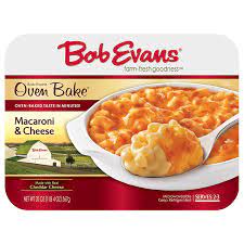 I came up with the recipe for this creamy and satisfying macaroni and cheese, which has a special twist. Bob Evans Oven Bake Macaroni Cheese Bob Evans Farms