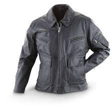 Women S German Police Surplus Leather Jacket Used Leather Jacket Jackets Firefighter Jacket