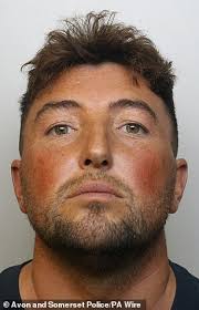 Shocking aerial footage reveals the moment a gang of rioting thugs attacked  police in Bristol