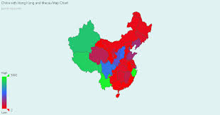Create Custom China With Hong Kong And Macau Map Chart With