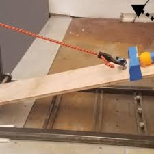 Each bin can hold one object. Catapult Used To Launch Objects Towards The Robot Download Scientific Diagram