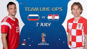 The 2018 fifa world cup final is set. Lineups Russia V Croatia Match 59 2018 Fifa World Cup Youtube