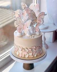 7 945 Likes 41 Comments Makingofcakes Makingofcakes On Instagram Credit Kul Butterfly Birthday Cakes Beautiful Birthday Cakes New Birthday Cake