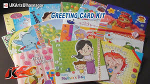 Oh yeah, we have supplies for cardmakers here. Greeting Cards Making Kit Unboxing Tutorial Mother S Day Valentine S Day Jk Arts 572 Youtube