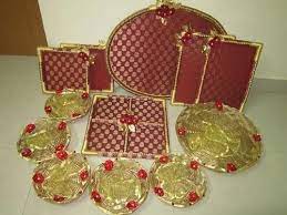 Wedding Tray Decoration Google Search Wedding Gift Baskets Wedding Gift Pack Indian Wedding Gifts