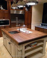 Resistance type water, heat and alcohol resistant. Walnut Wood Counter For Kitchen Island In Florida Wood Countertops Kitchen Island Cost Of Kitchen Countertops Kitchen Island Countertop