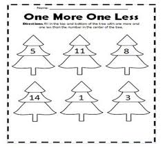 One More One Less Christmas Kindergarten Math Centers Kindergarten Kindergarten Math