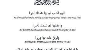 Doa Setelah Baca Sholawat Jibril