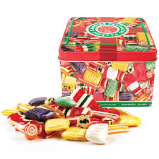 The mix contains jelly filled, chocolate filled, and hard candies. Hammond S Old Fashioned Christmas Classics Hard Candy Mix In Holiday Tin Walmart Com Walmart Com