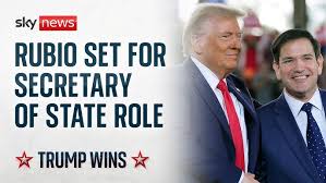 Donald Trump to name Marco Rubio as secretary of state - reports - YouTube