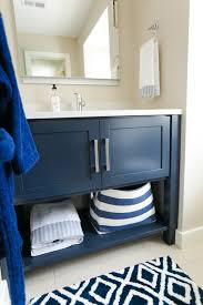 Blue And White Nautical Themed Bathroom Transitional Bathroom Indianapolis By Corinthian Fine Homes
