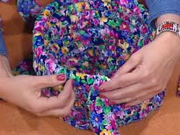 To tidy up and freshen up, shop big lots storage bins and baskets! Coiled Rag Baskets Diy