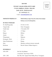 Bagi sebagian orang, membuat resume bisa dirasa cukup menantang dan sulit. Contoh Resume Kerja Dalam Bahasa Melayu