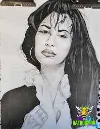 I made dis drawing of Selena Quintan. i hope you like it.