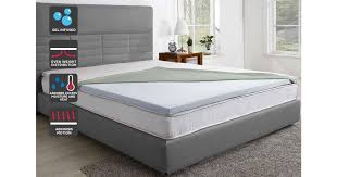 This memory foam mattress topper includes a removable polyester mesh cover. Dick Smith Nz Trafalgar Gel Infused Memory Foam Mattress Topper With Bamboo Cover Single Home Garden Bedding Mattress Toppers Protectors