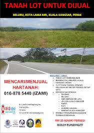 Kangsar larut/mtg hilir perak hulu perak selama perak tengah kampar muallim bagan datoh. Tanah Untuk Dijual Di Perak Sakk Kal