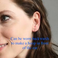 Dainty Hoop Earrings, Niobium Ear Huggies, Sleeper Earrings, Silver Hoop  Earrings, Dainty Gold Hoops, Tiny Ear Hugger Hoops, Tiny Gold Hoops