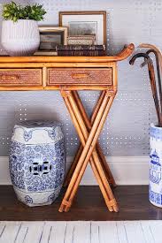 Console table, not wide enough for average chess game. Wood Based Console Design Ideas