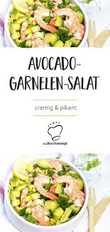 Avocado Garnelen Salat Rezept Rezepte Garnelen Salat Mit Garnelen