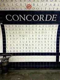 Estacion Metro Concorde Paris Francia Paris Concorde Paris Metro