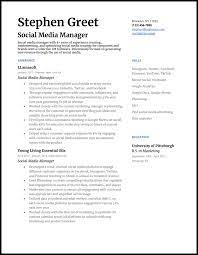 If that's relevant classes you took in college then list those. 5 Social Media Manager Resume Examples For 2021
