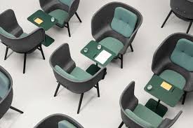 De Vorm Felt Chairs Made With Recycled Plastic Bottles Design Milk Recycle Design Plastic Bottle Design Pod Chair