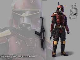 Mandalorians Under Chop Aa Notimo These Mandalorians Only Appeared In The Ps2 Psp And Wii Version Star Wars Images Star Wars Rpg Star Wars Characters Pictures