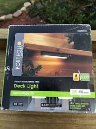 Portfolio Decks Step Lights Lights For Sale In Stock Ebay