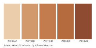 Tan On Skin Color Scheme Brown Schemecolor Com