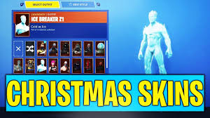 All of the fortnite skins including leaked skins, battle pass skins & promo skins in a convenient gallery which tells you how to obtain them. Fortnite Christmas Skins Leaked Snowman Skin Fortnite Battle Royale Youtube